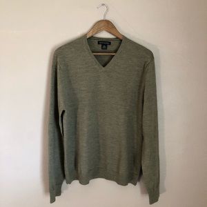 Banana republic Extra fine Merino woolvee pullover
